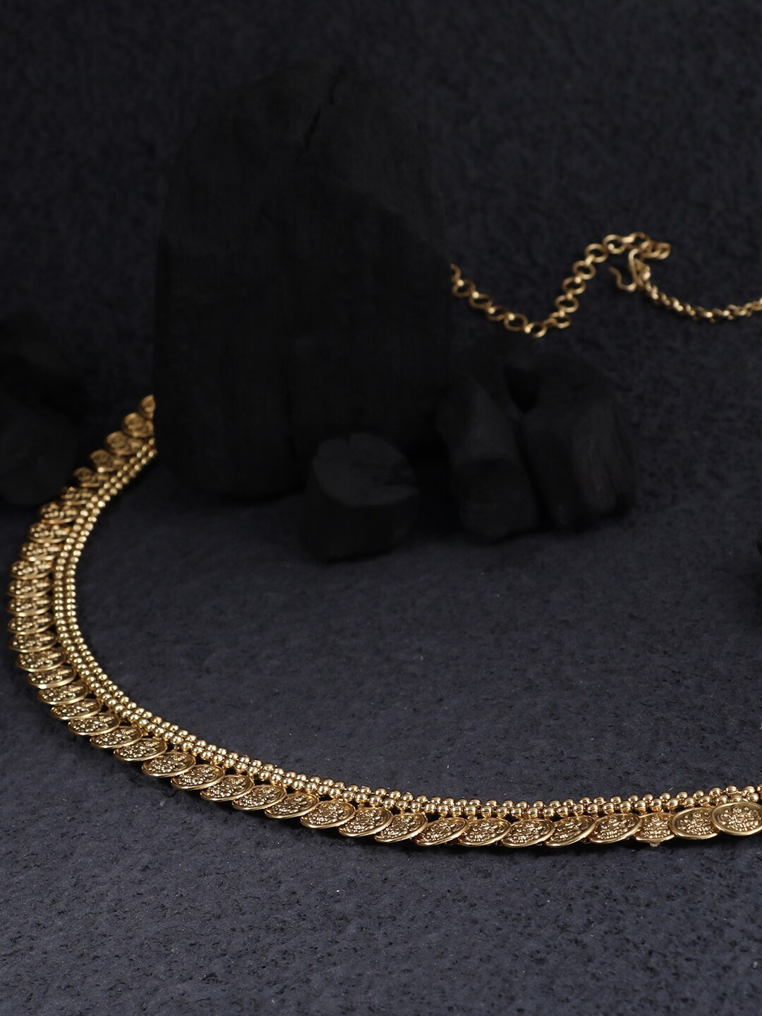 

Adwitiya Collection Gold-Toned & Plated Kamarbandh