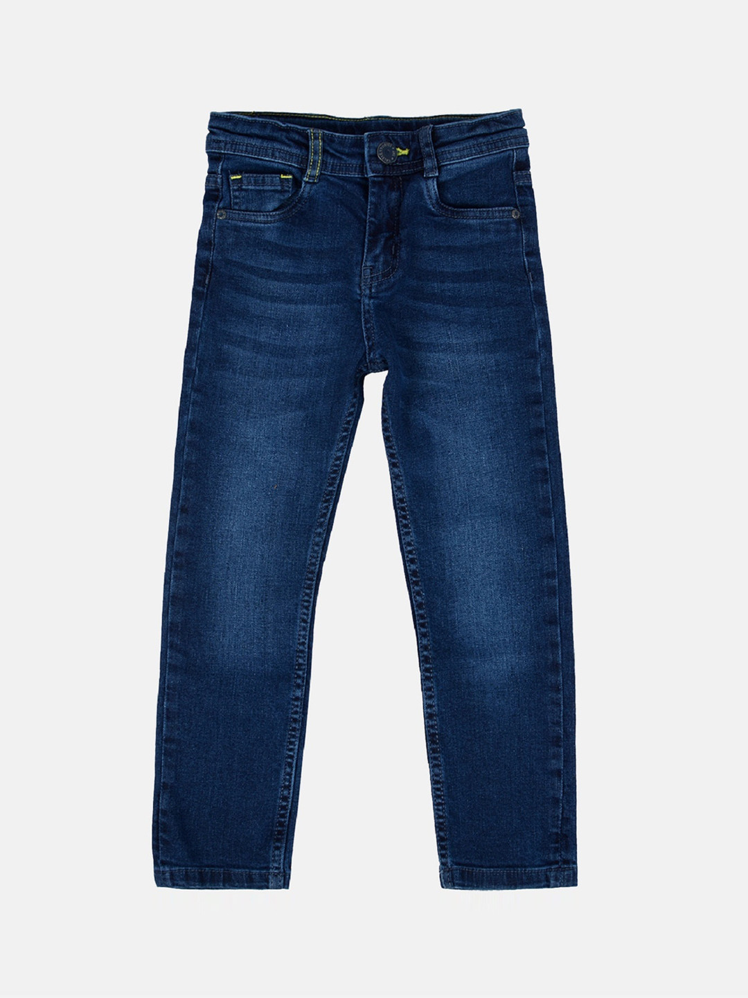 

TALES & STORIES Boys Blue Slim Fit Light Fade Jeans