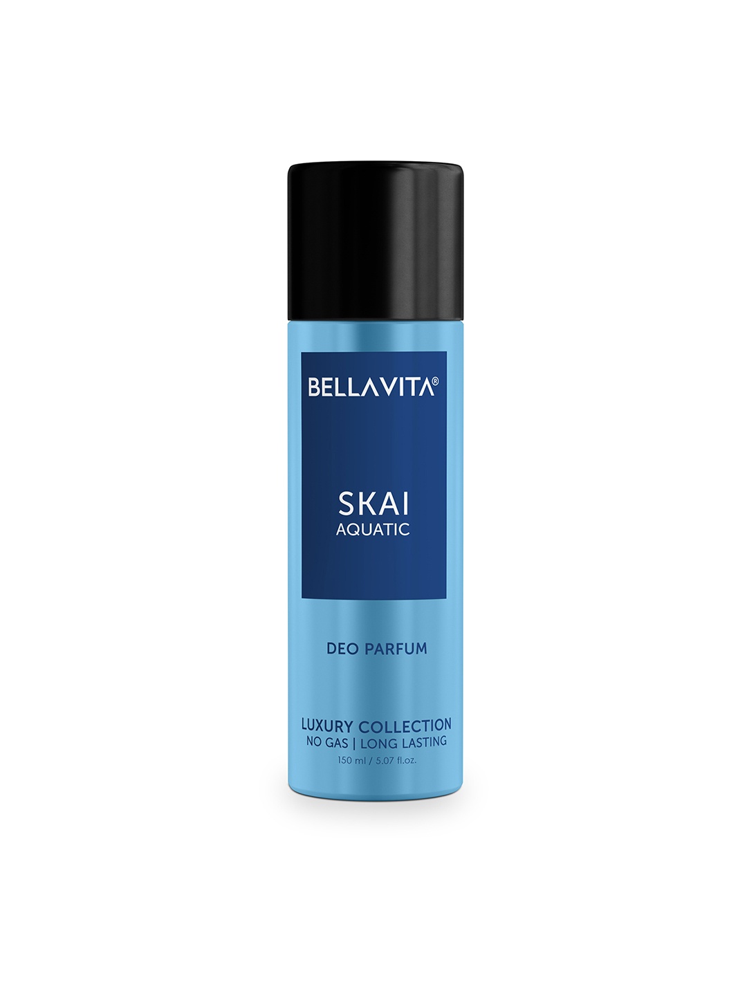 

Bella Vita Organic Men Skai Aquatic Long-Lasting Body Parfum - 150 ml, White