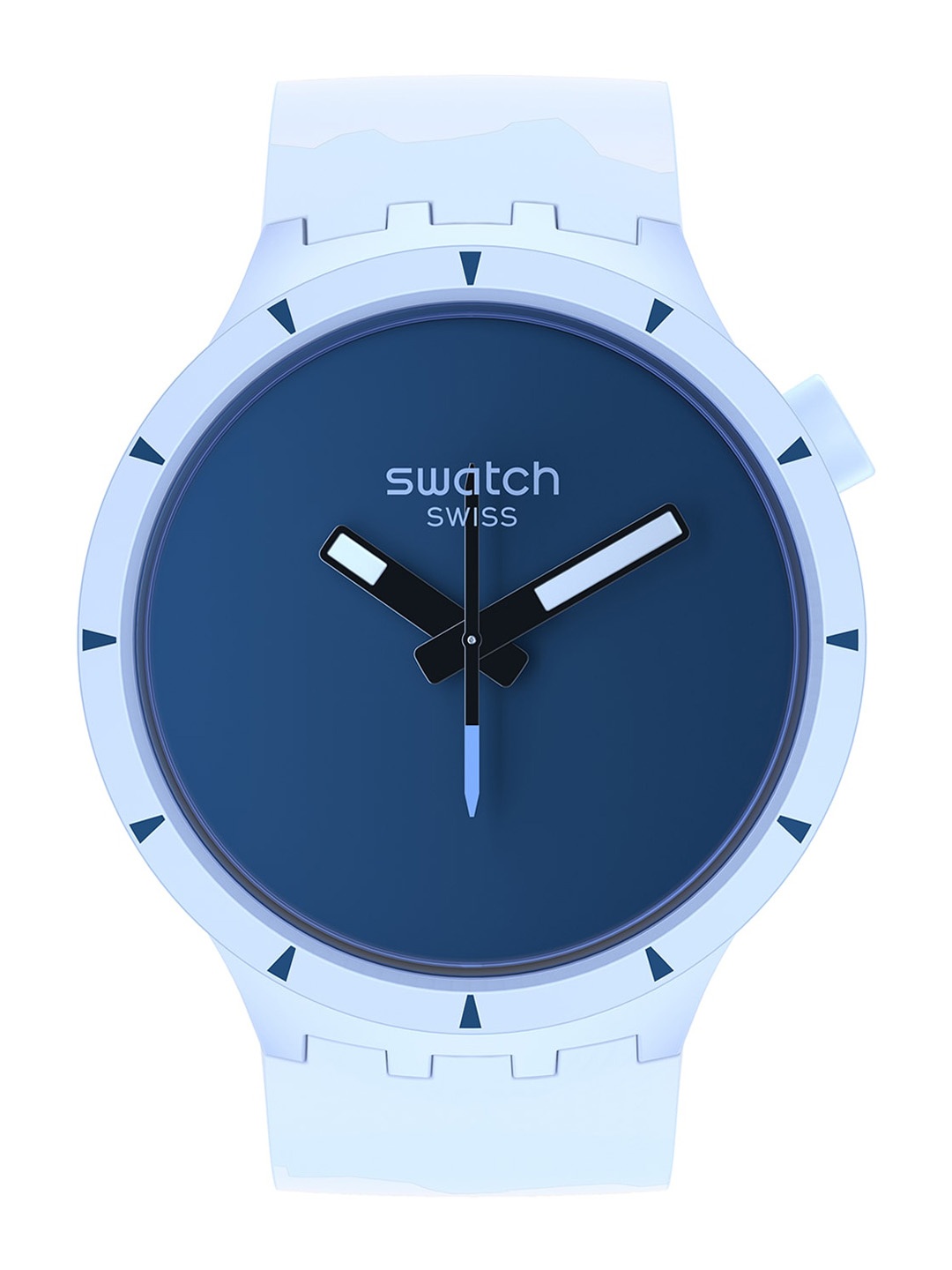 

Swatch Unisex Blue Dial & Blue Straps Analogue Watch SB03N102