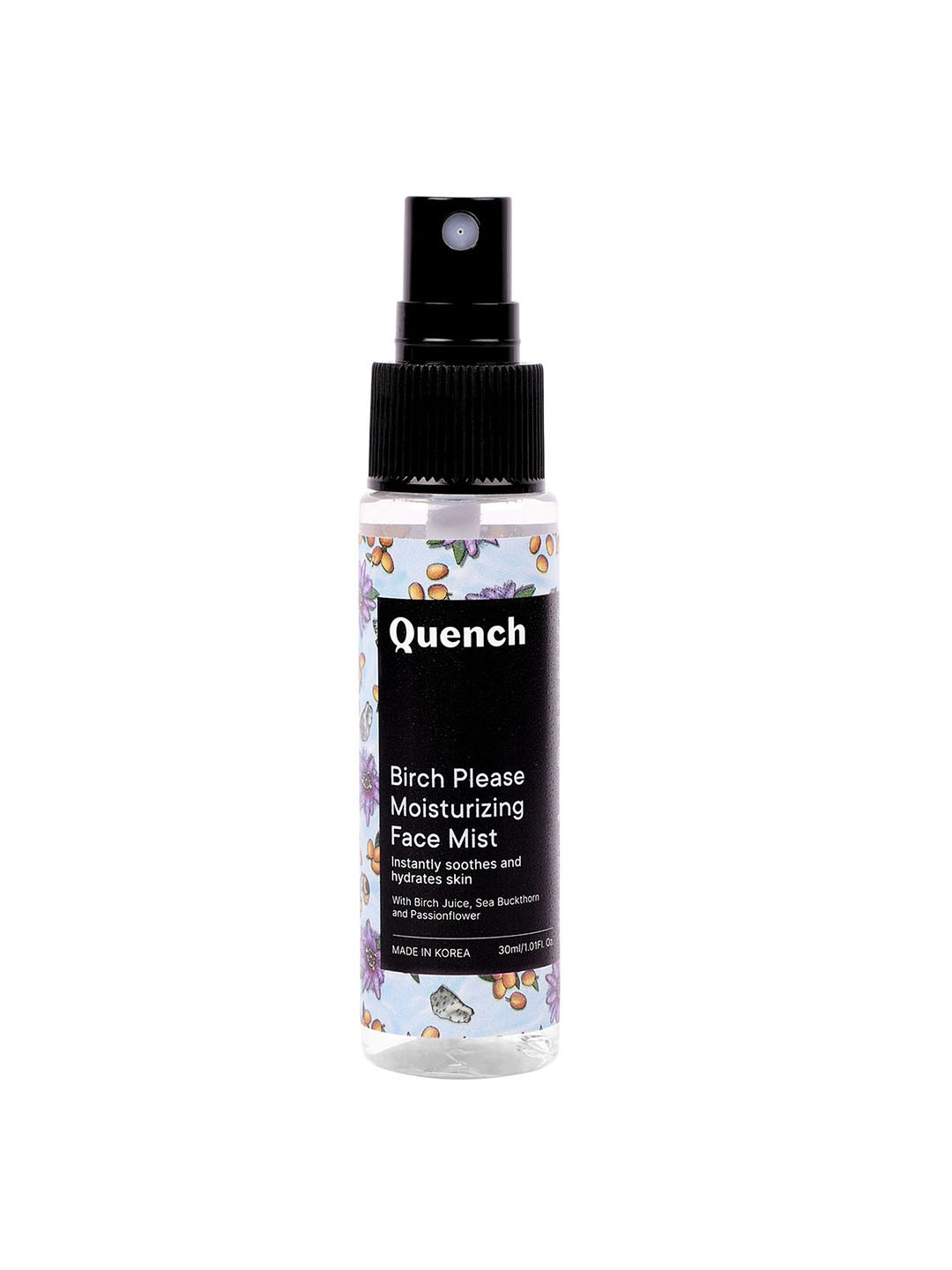 

Quench Birch Please Moisturizing Face Mist Toner with Sea Buckthorn - 30ml, Blue