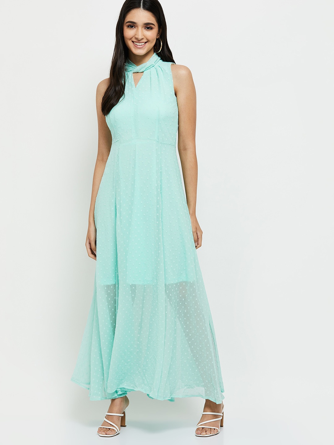 

max Women Green Maxi Dress
