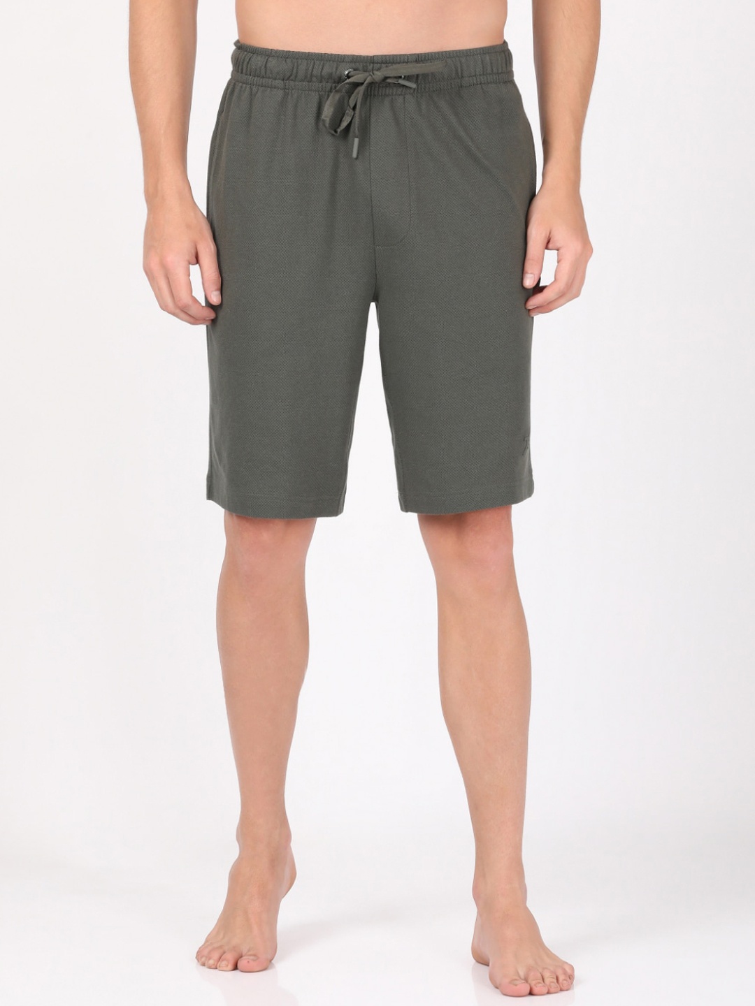 

Jockey Men Green Lounge Shorts