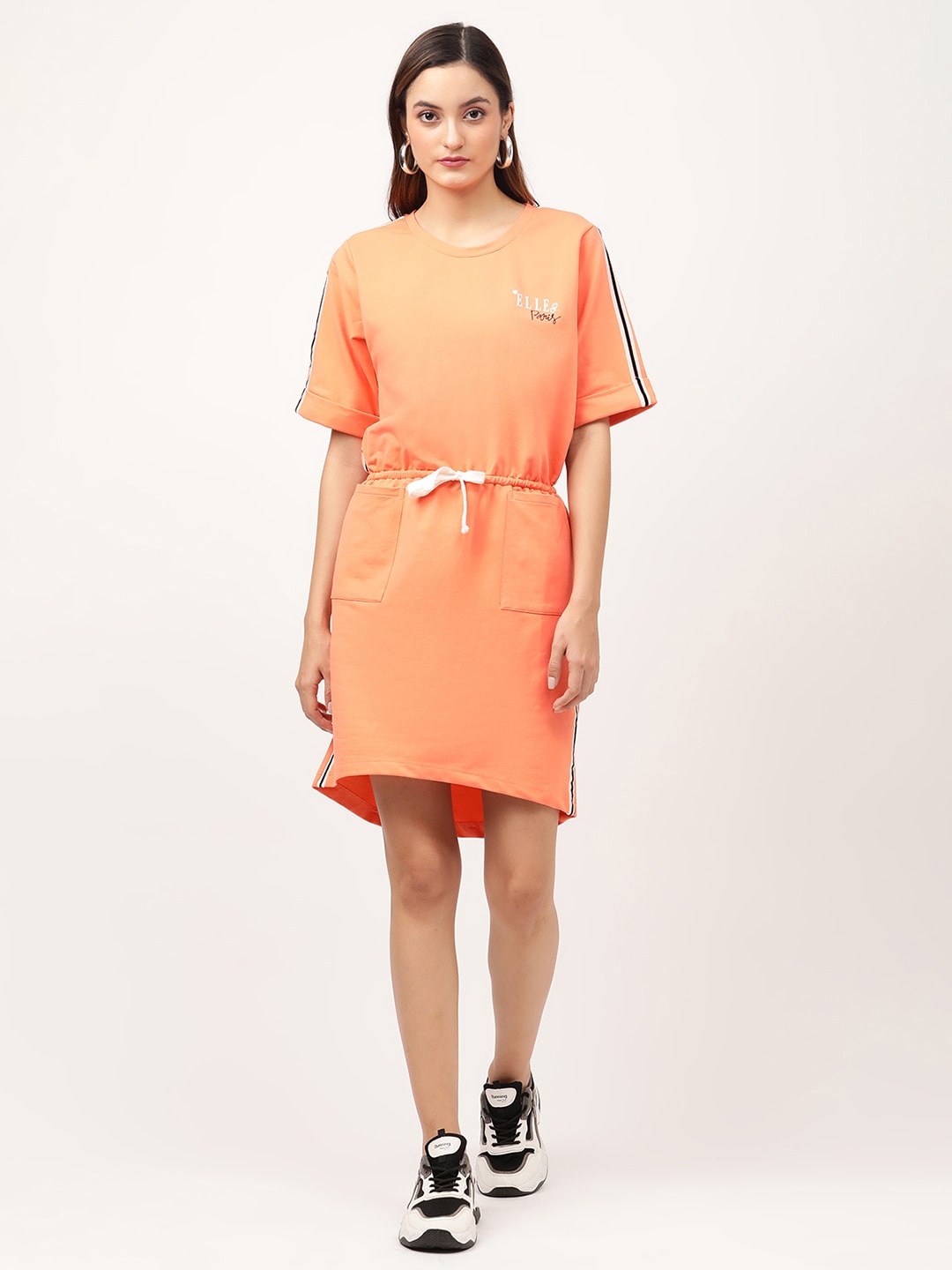 

ELLE Orange T-shirt Dress