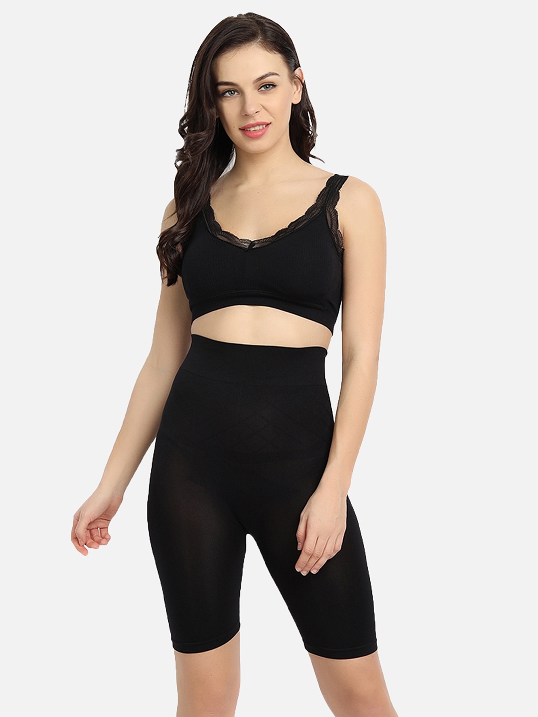 

DEALSEVEN FASHION Women Black Shapewear