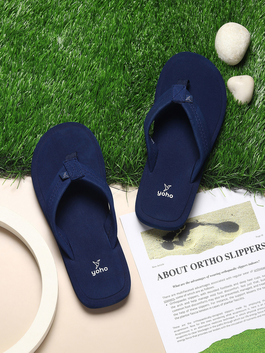 yoho Women Bubbles Ortho Comfortable Thong Flip-Flops