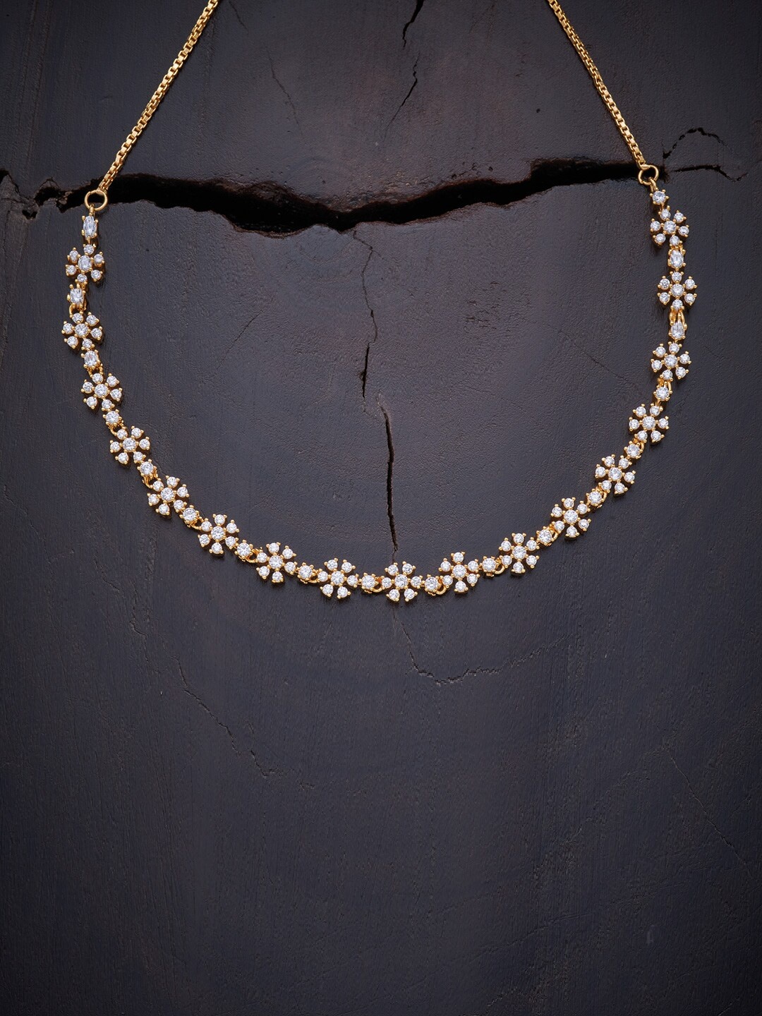 

Kushal's Fashion Jewellery Gold-Toned & White Gold-Plated Chain
