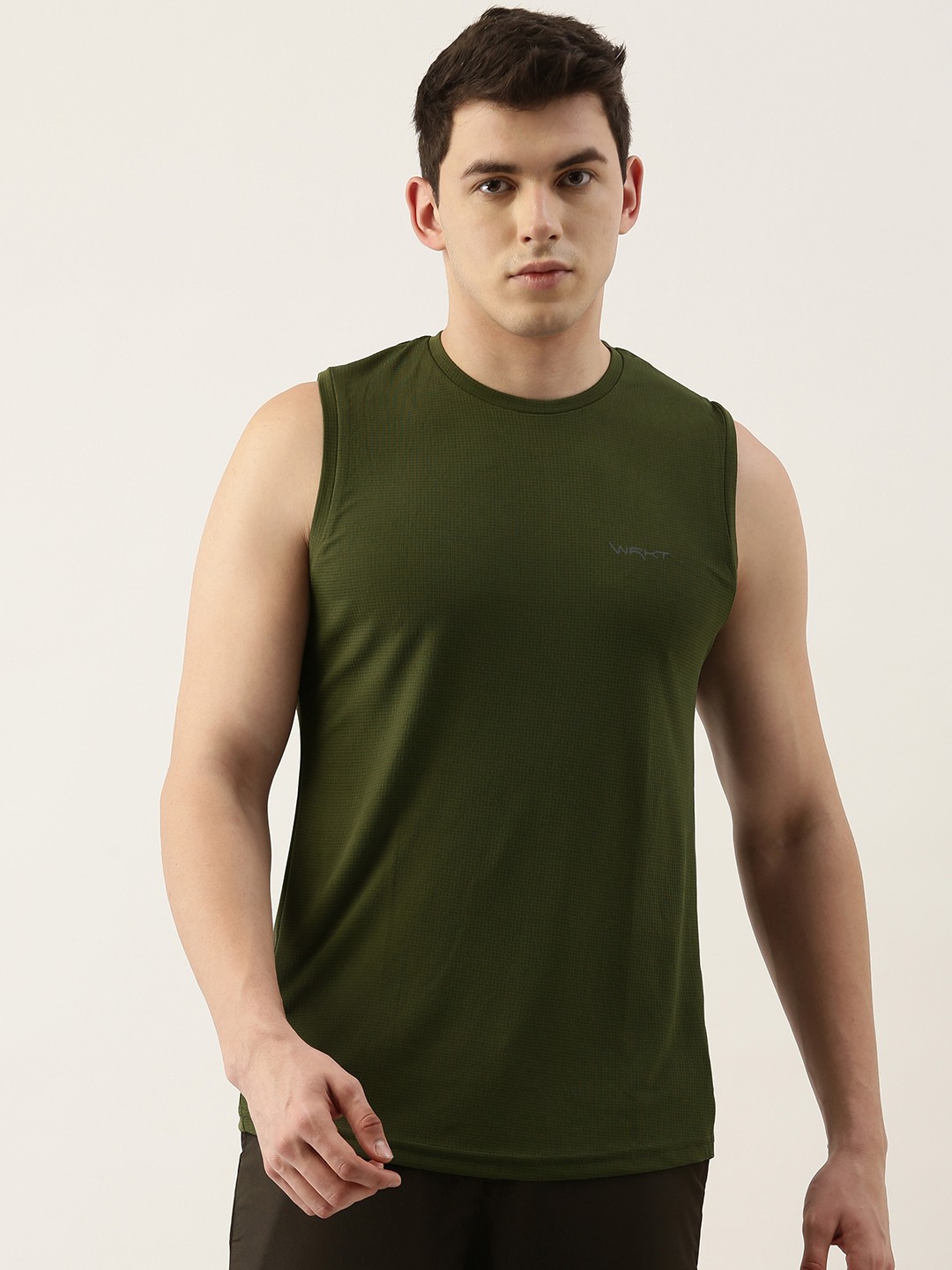 

Sweet Dreams Mens Solid Olive Lounge Tshirts