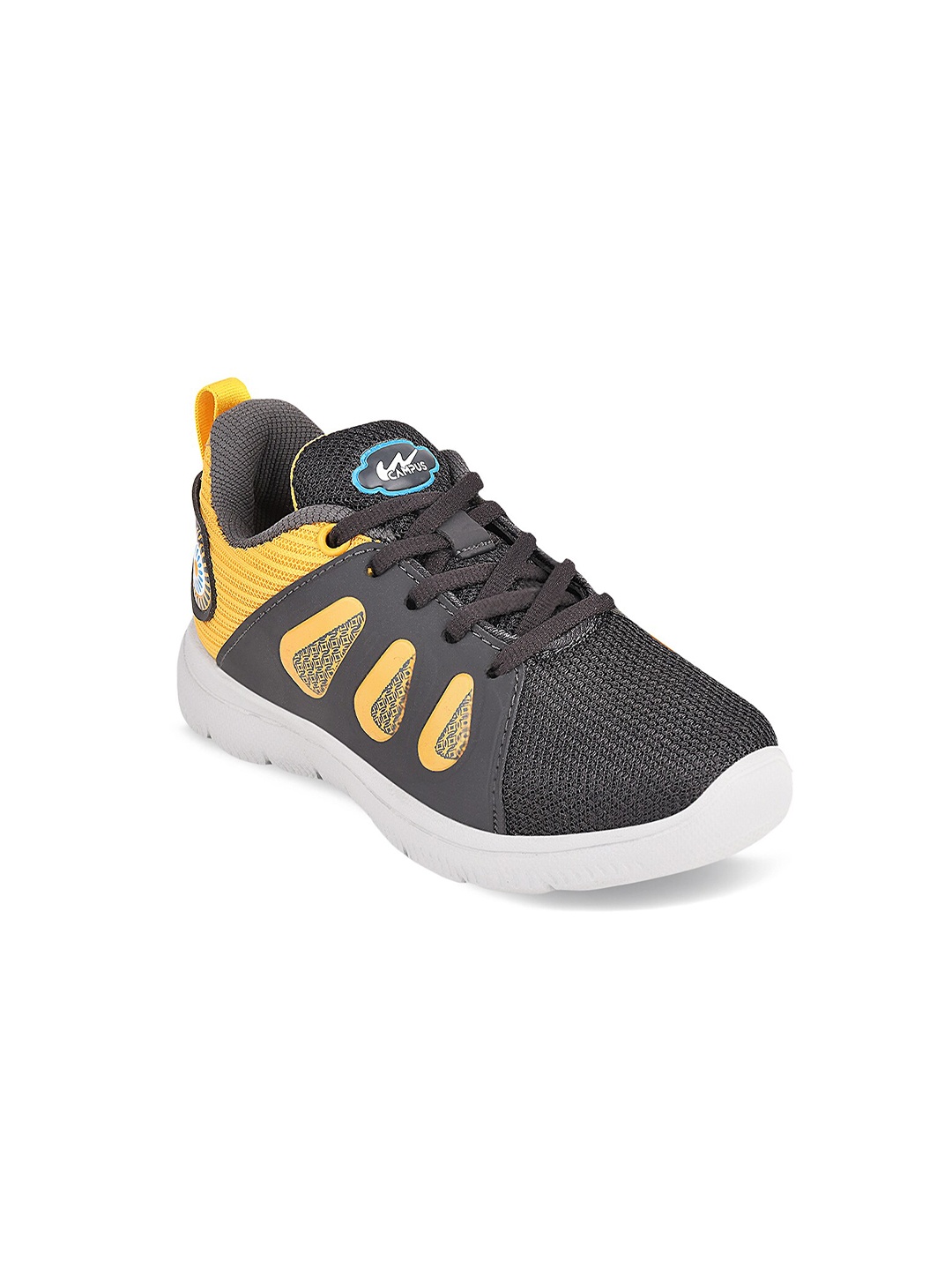 

Campus Unisex Kids Grey Melange Mesh Running Shoes