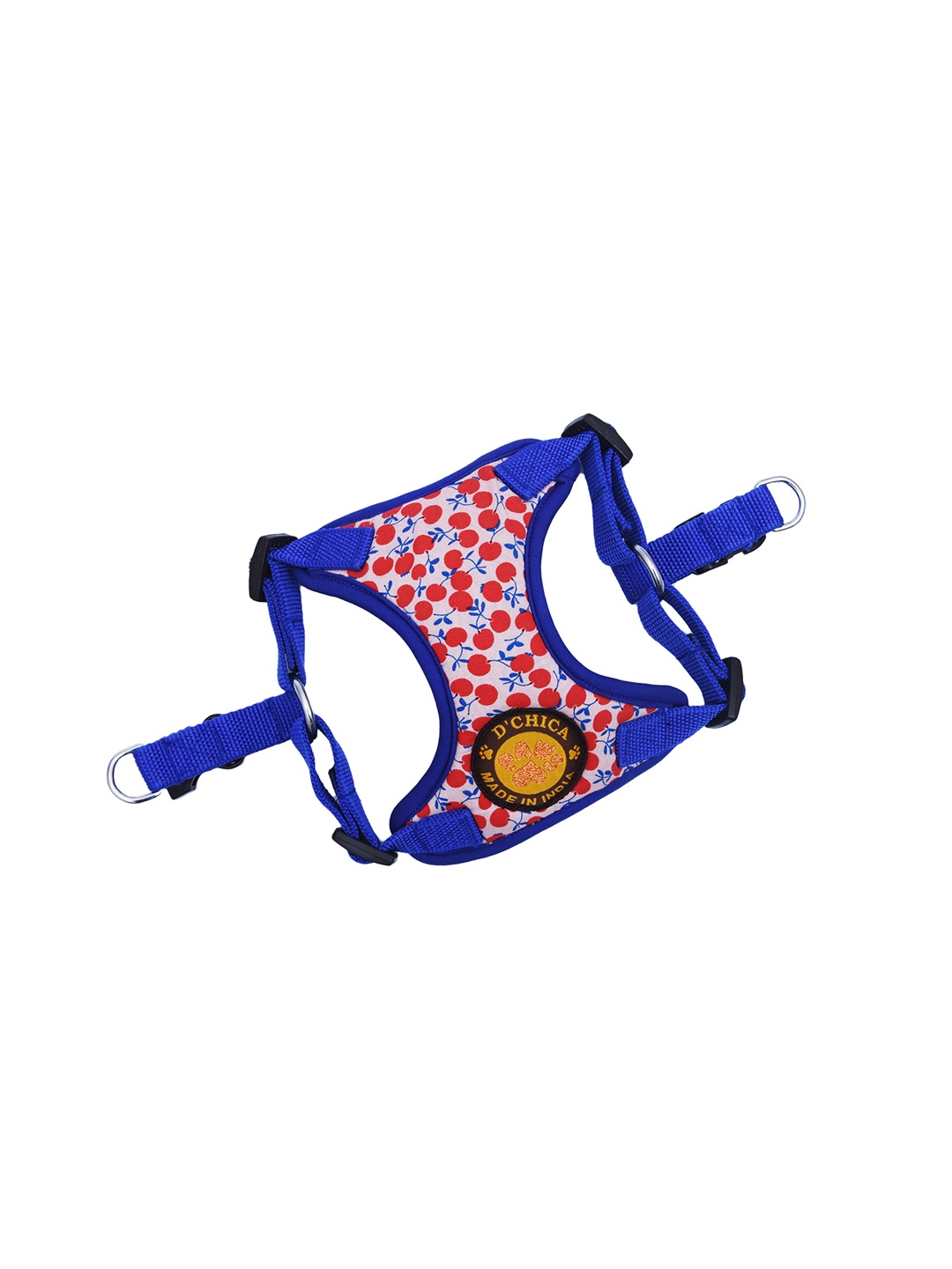 

Dchica Paws Unisex Blue Soft Cushioned Harness For Cats