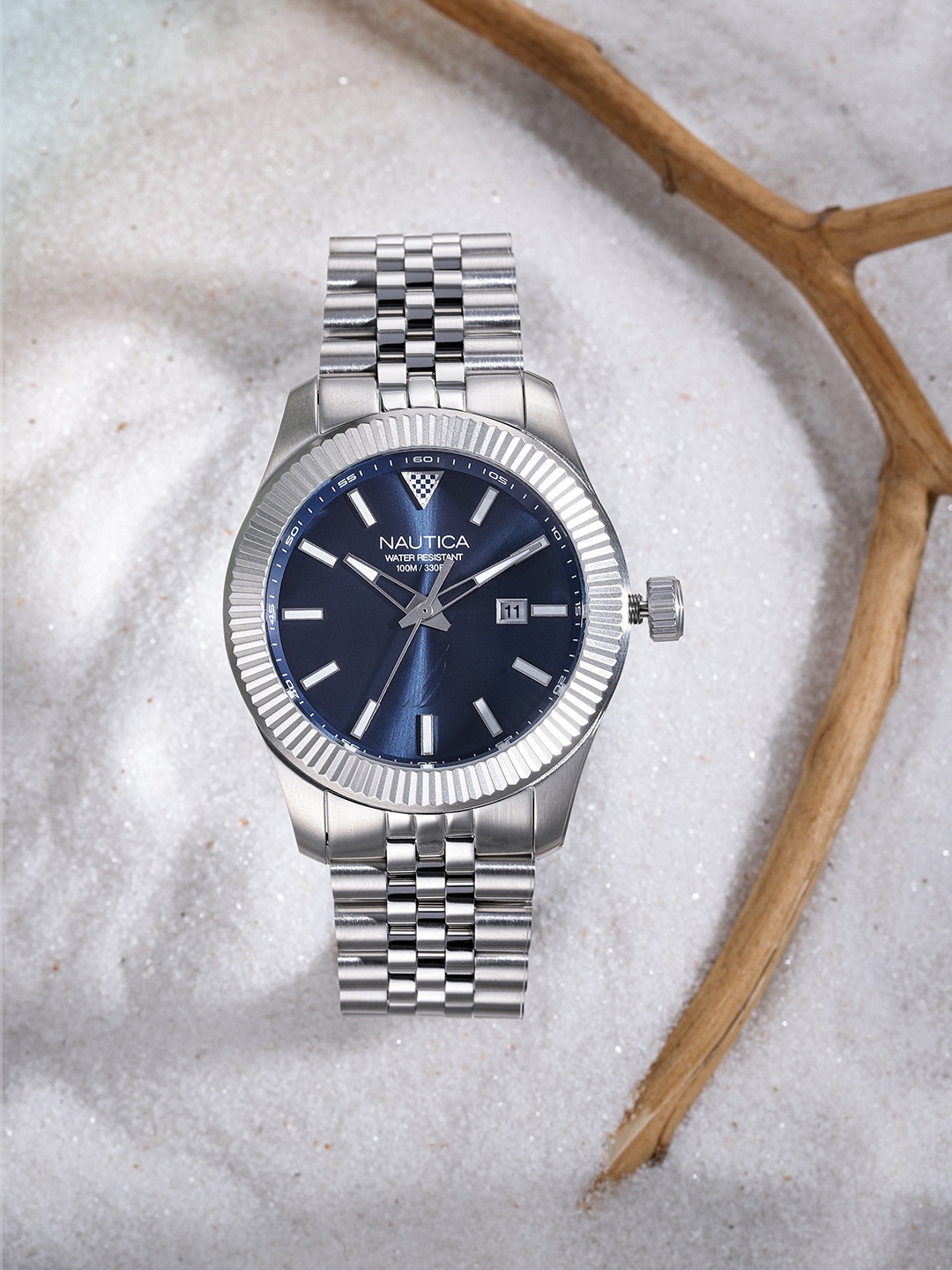 

Nautica Men Blue Analogue Watch NAPPBS249