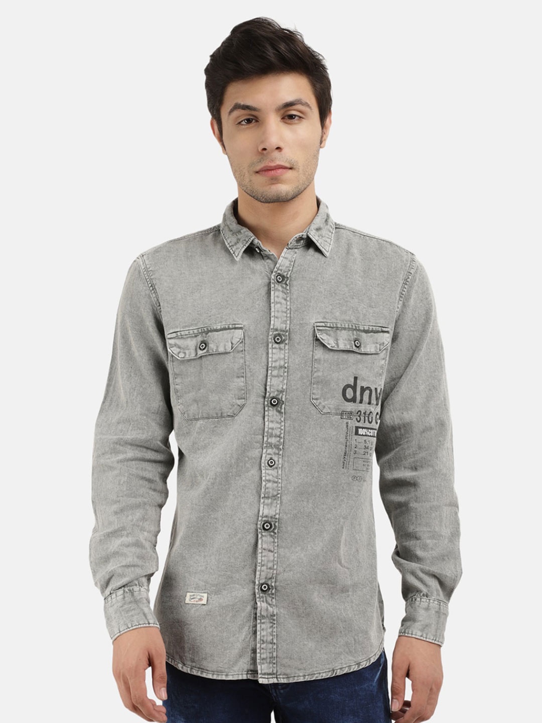 

V-Mart Men Olive Green Slim Fit Casual Shirt