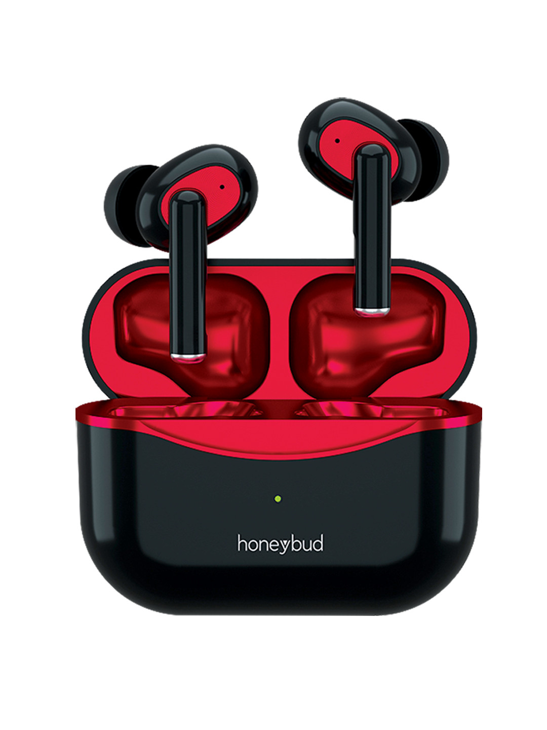 

honeybud Black Playpods TWS Earbuds with Active Noise Cancellation HD Mic & Fast Charging