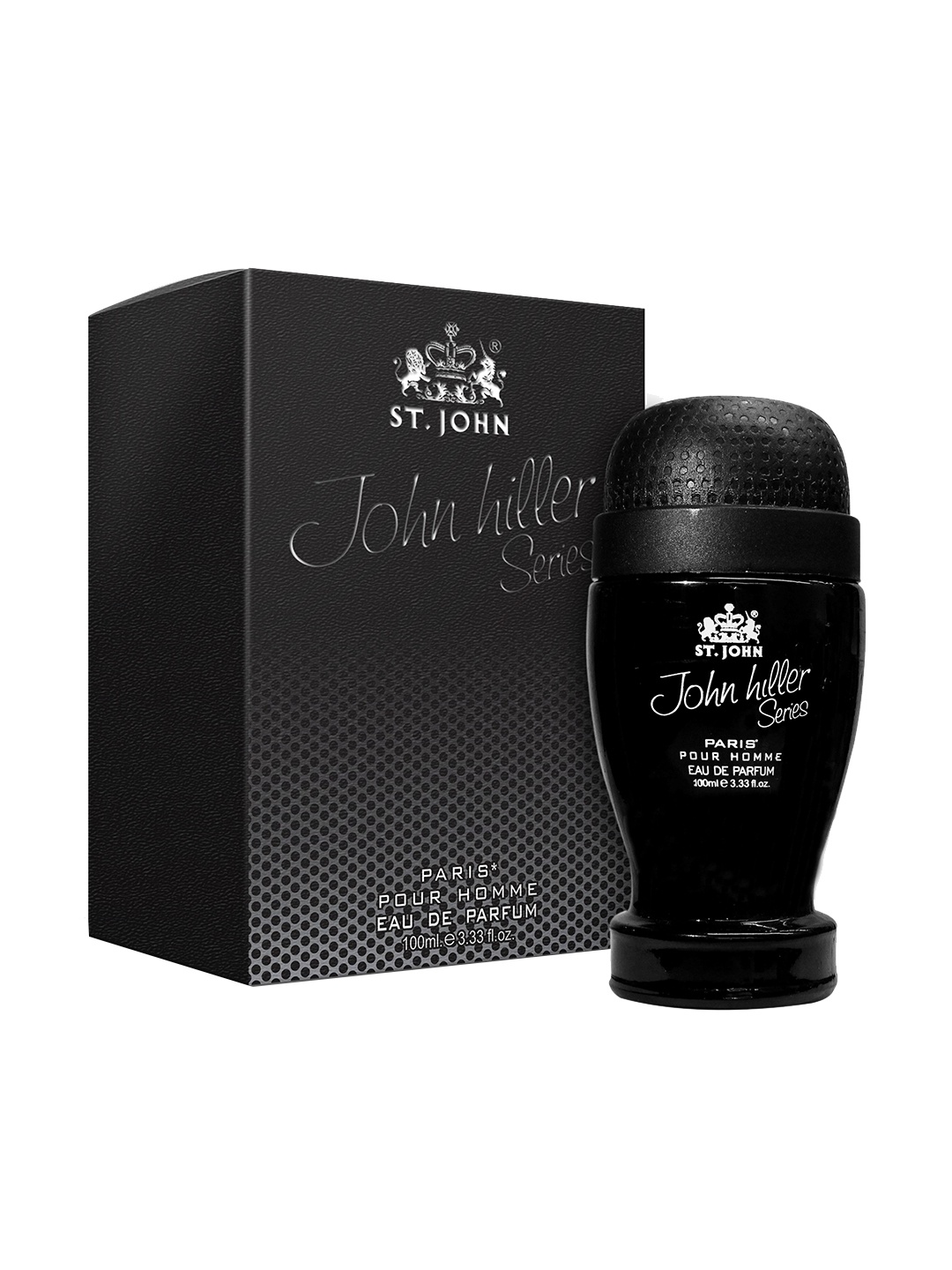 

St. John Men John Hiller Series Paris Eau De Parfum - 100 ml, Black