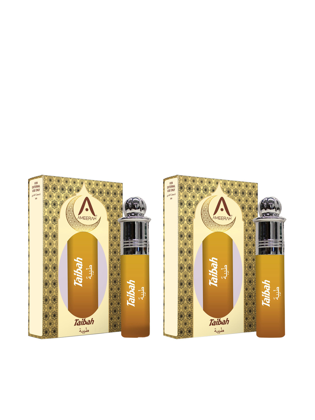 

St. John Set of 2 Ameerah Taibah Attar Roll On - 8 ml Each, Orange