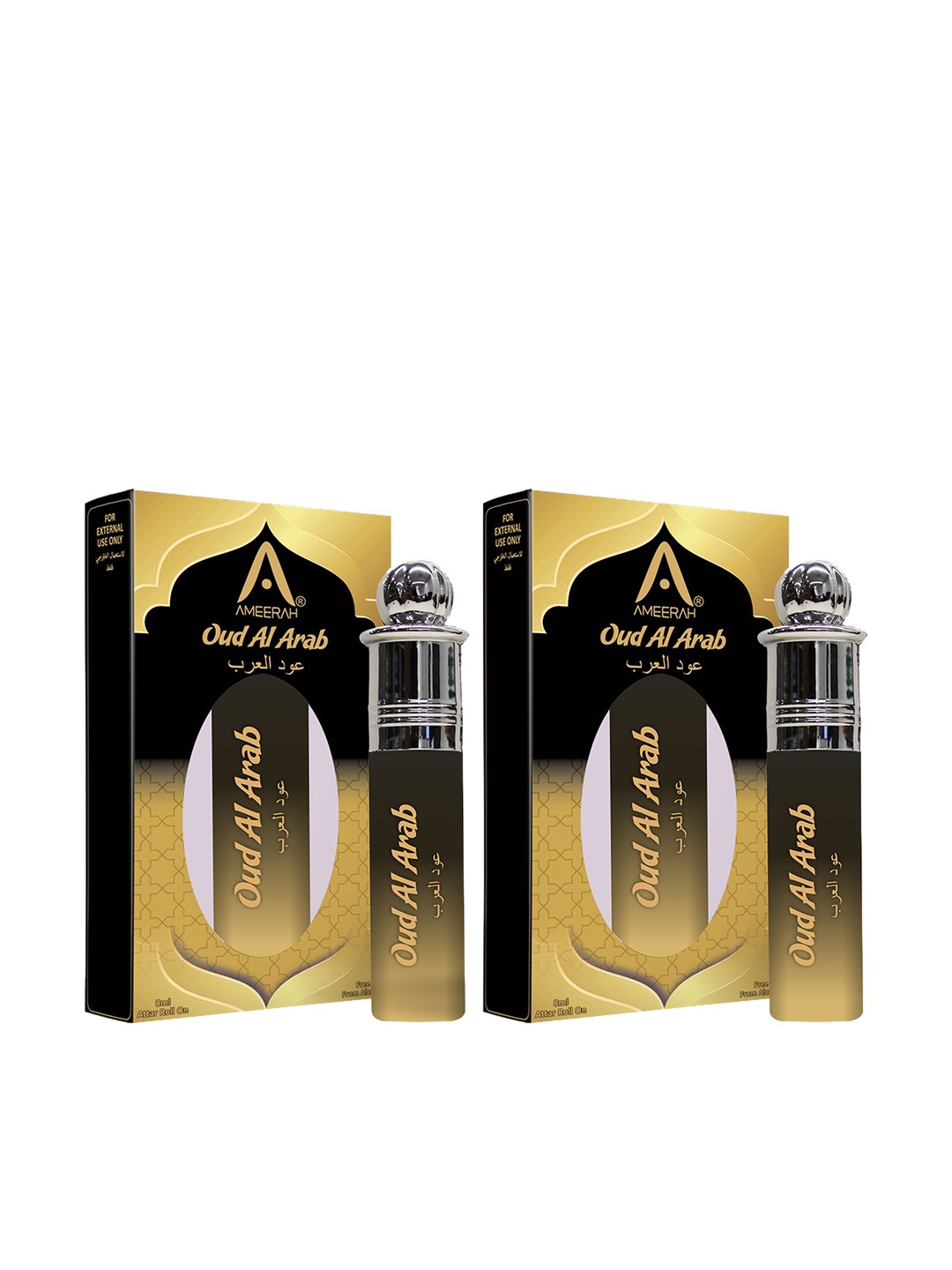 

St. John Set of 2 Oud Al Arab Attar Roll Ons - 8 ml Each, Multi