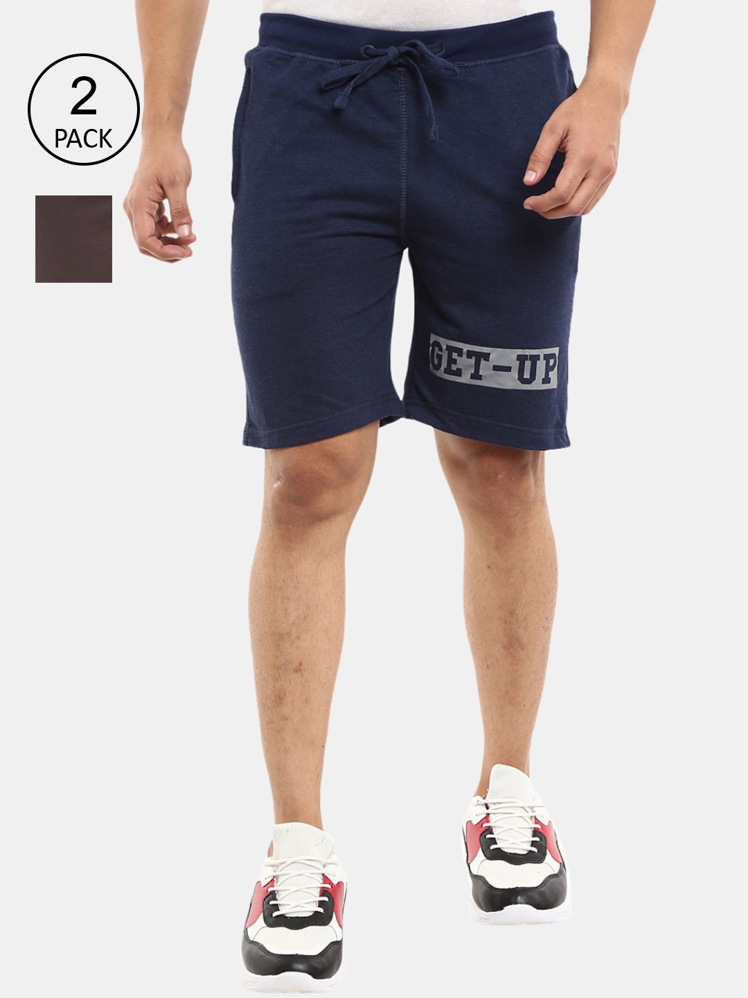 

V-Mart Men Brown Sports Shorts