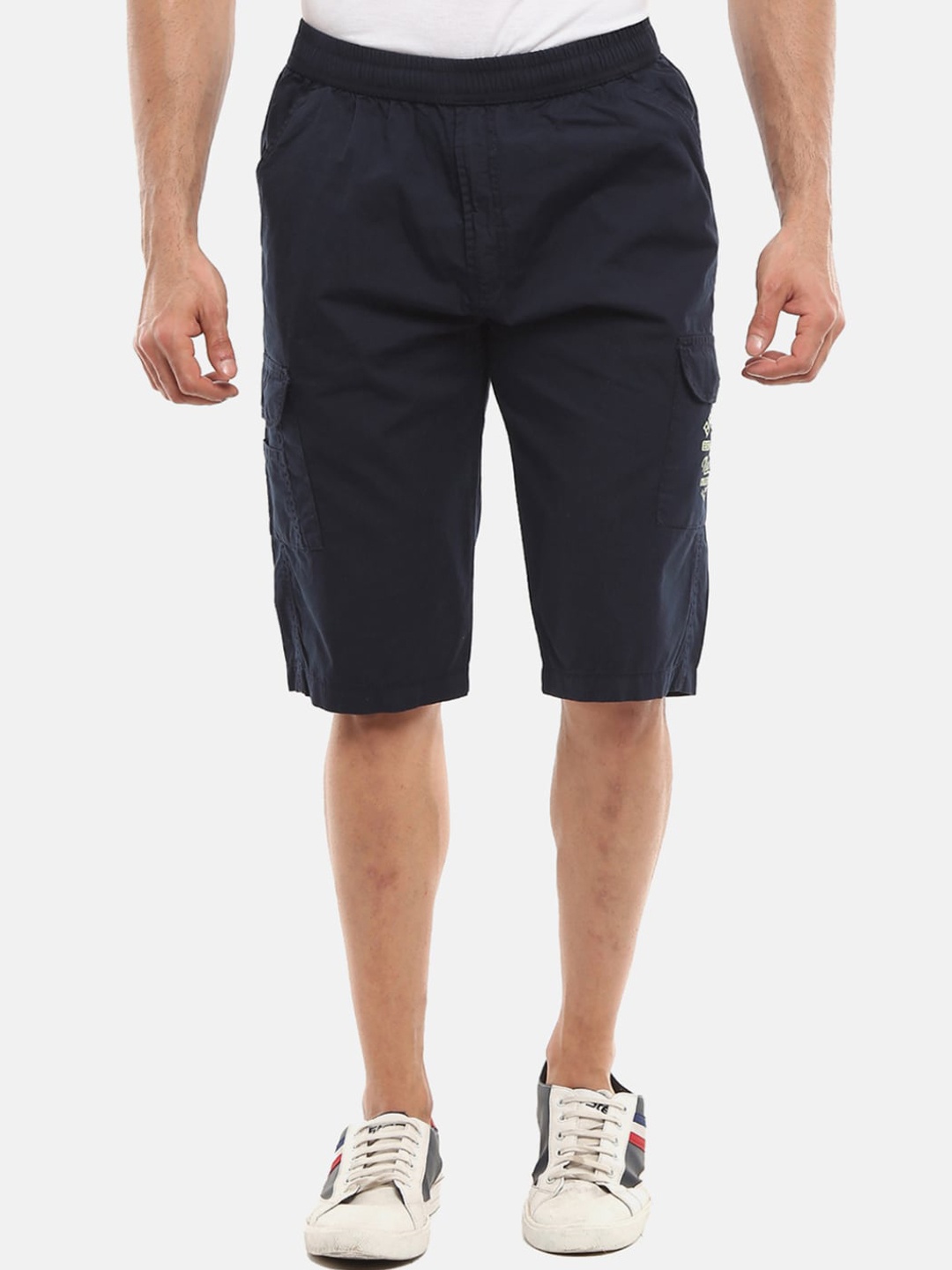 

V-Mart Men Navy Blue Cargo Shorts