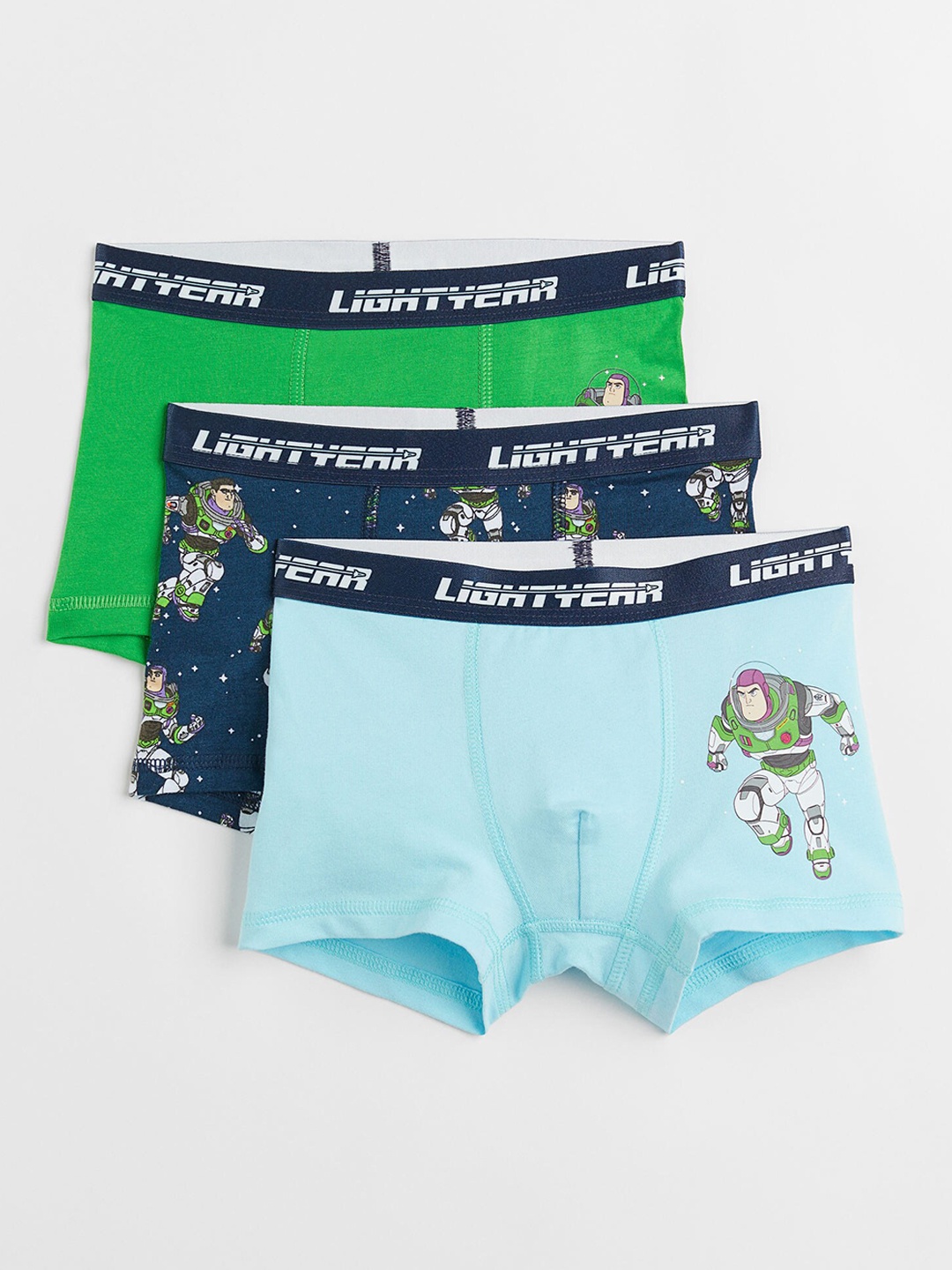 

H&M Boys 3-Pack Boxer Shorts 0938686025, Blue