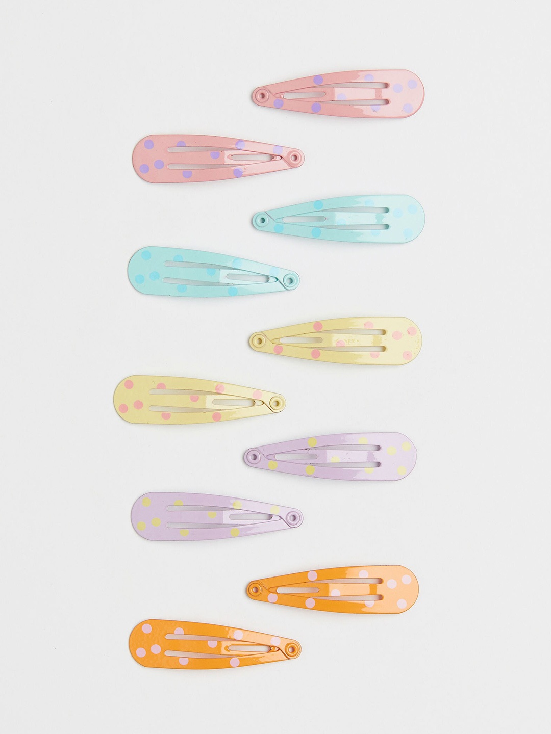 

H&M Girls Pack Of 10 Hair Clips, Multi