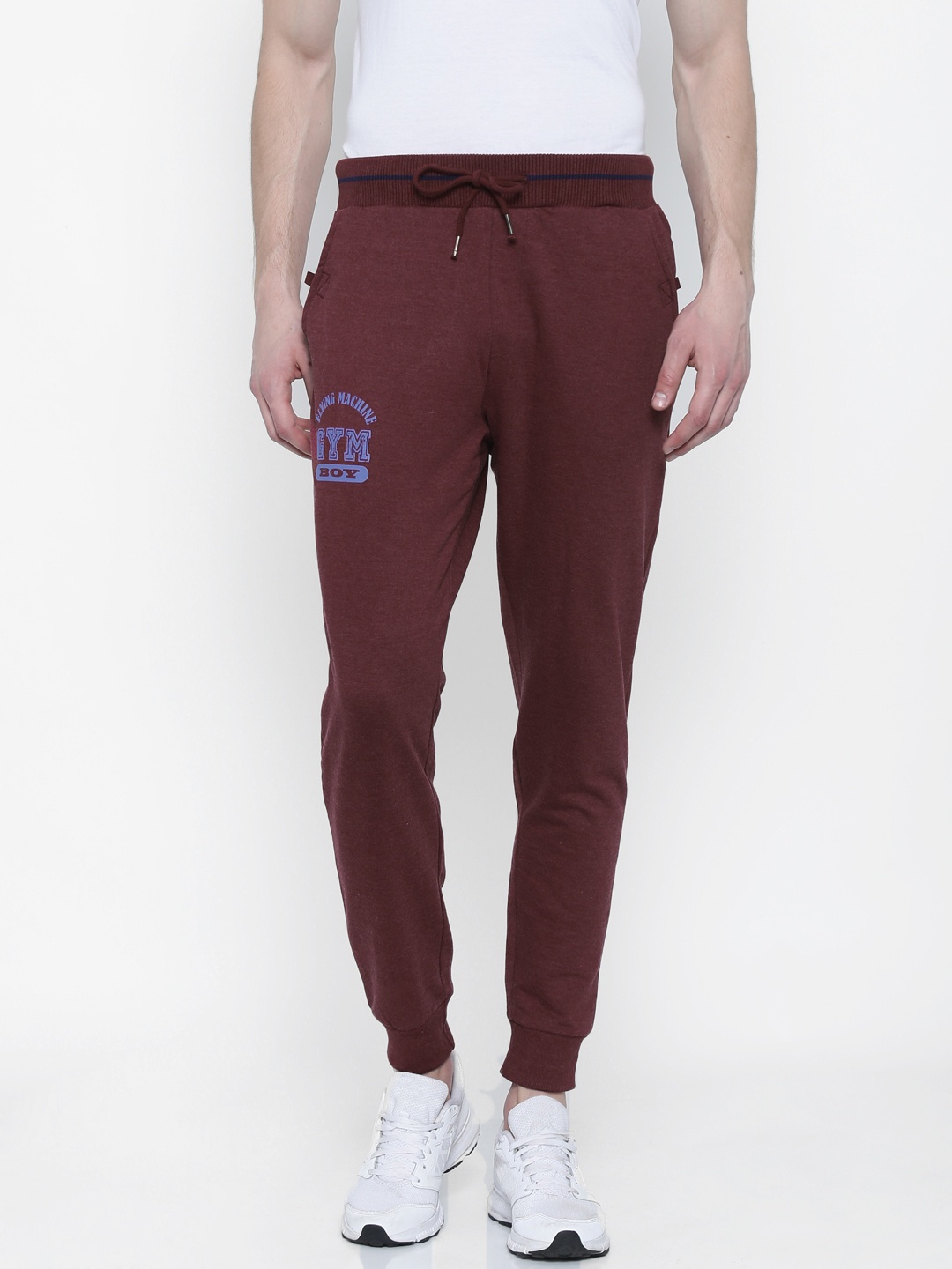

Flying Machine Maroon Joggers