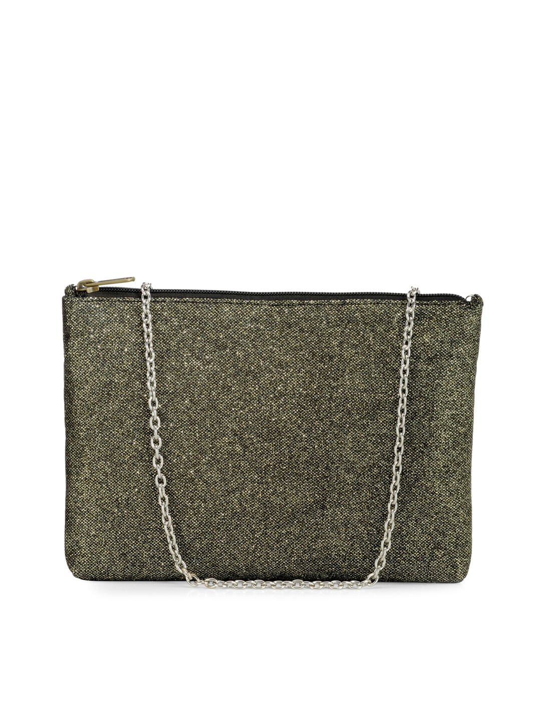 

Tarini Nirula Green Textured Shimmery Sling Bag