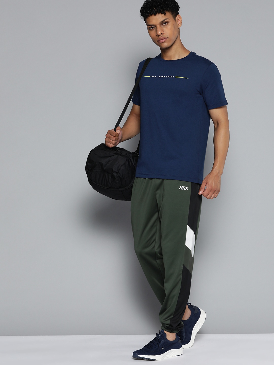 

HRX by Hrithik Roshan Rapid Dry Training T-shirt, Navy blue