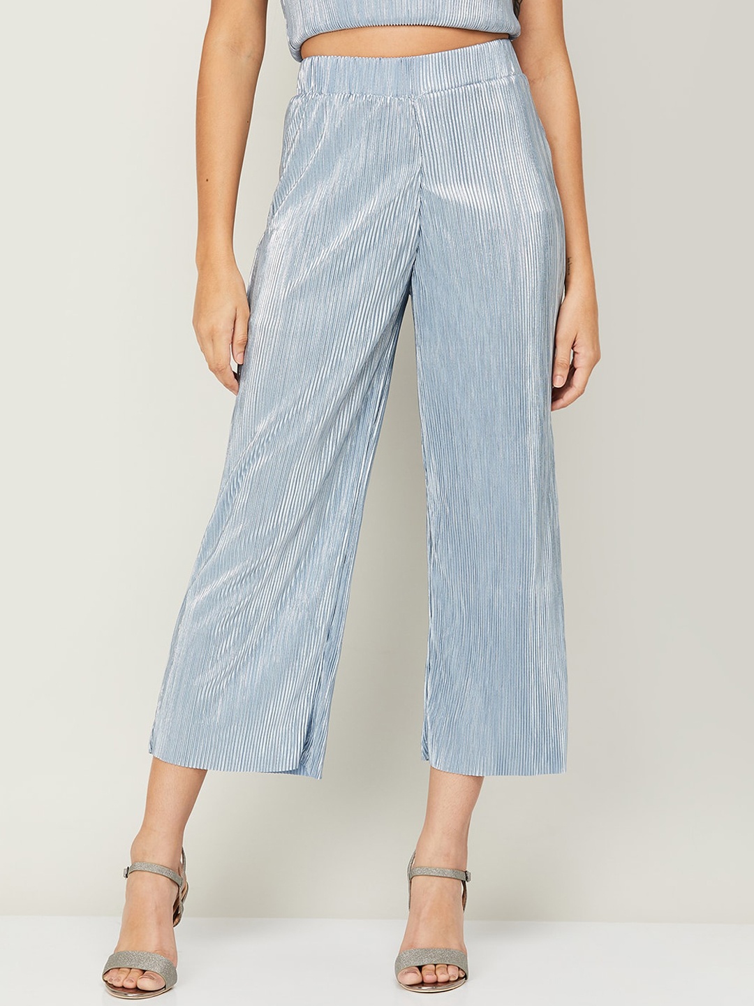 

Ginger by Lifestyle Women Blue Culottes Trousers