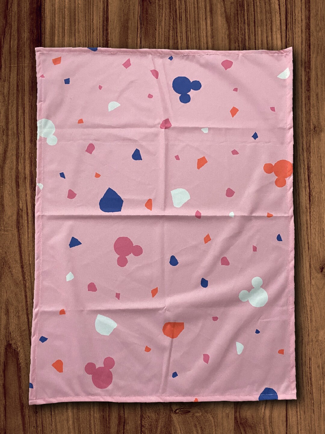 

Disney Baby Pink Printed Mattress Protector