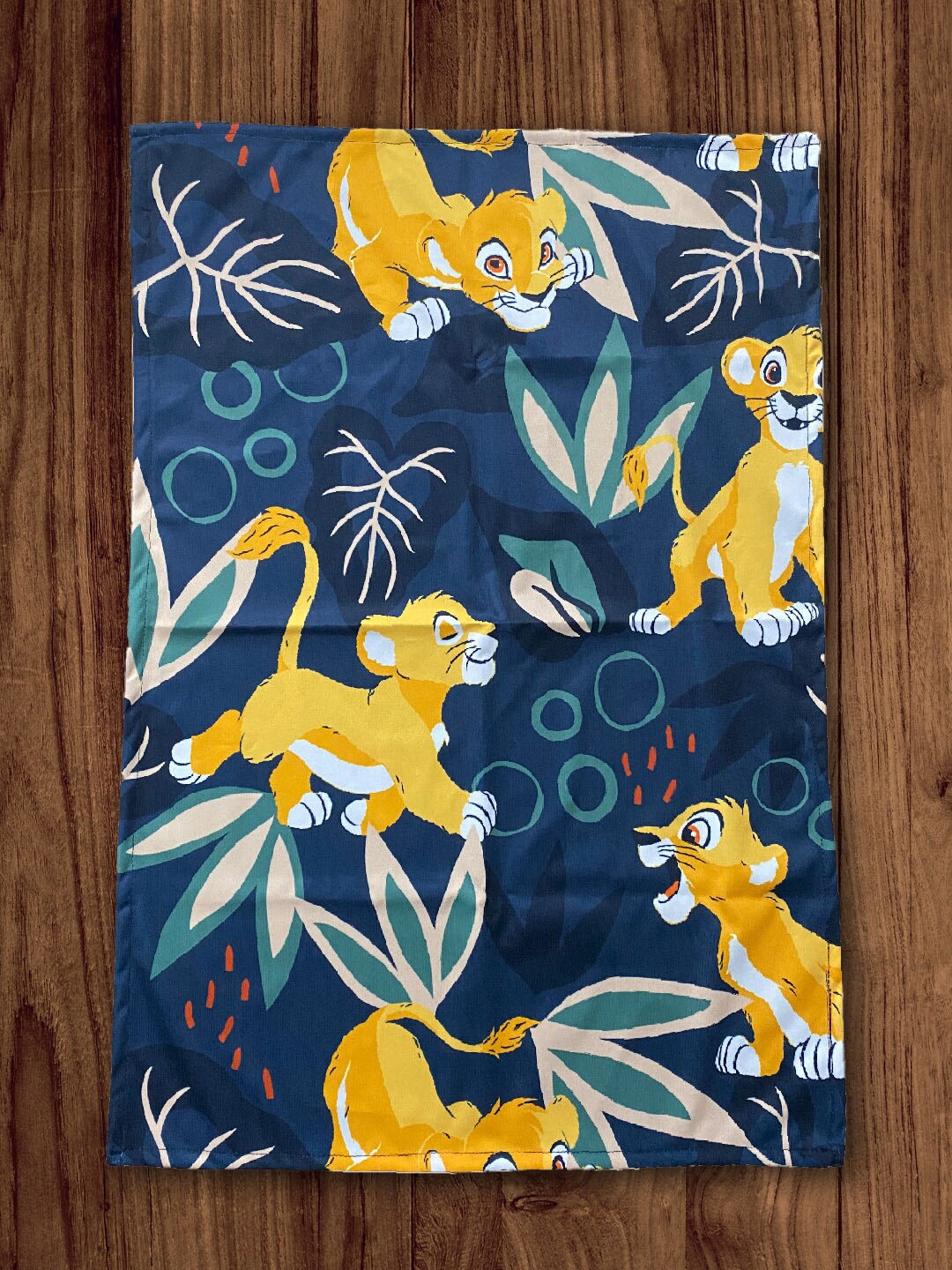 

Disney Kids Green & Yellow Printed Dry Sheet