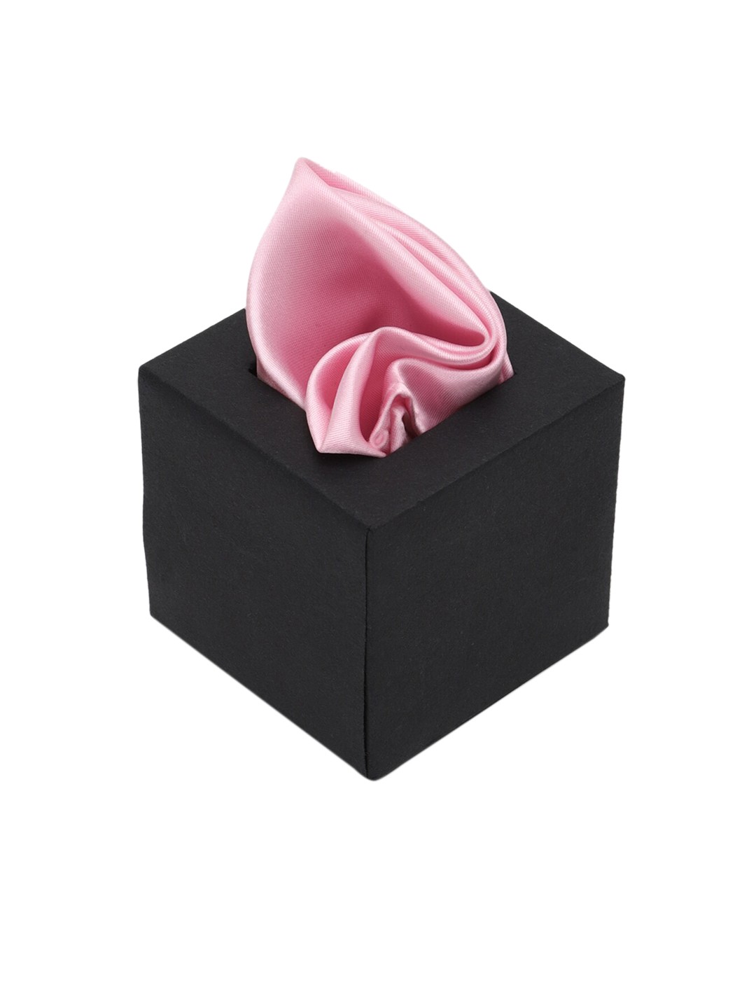 

Peter England Men Pink Solid Pocket Squares