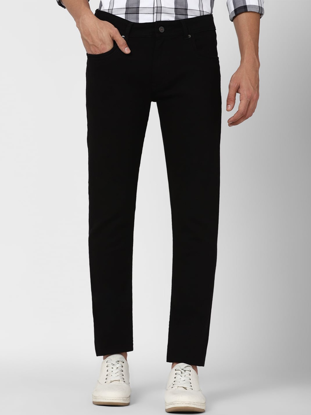 

Peter England Casuals Men Black Slim Fit Jeans