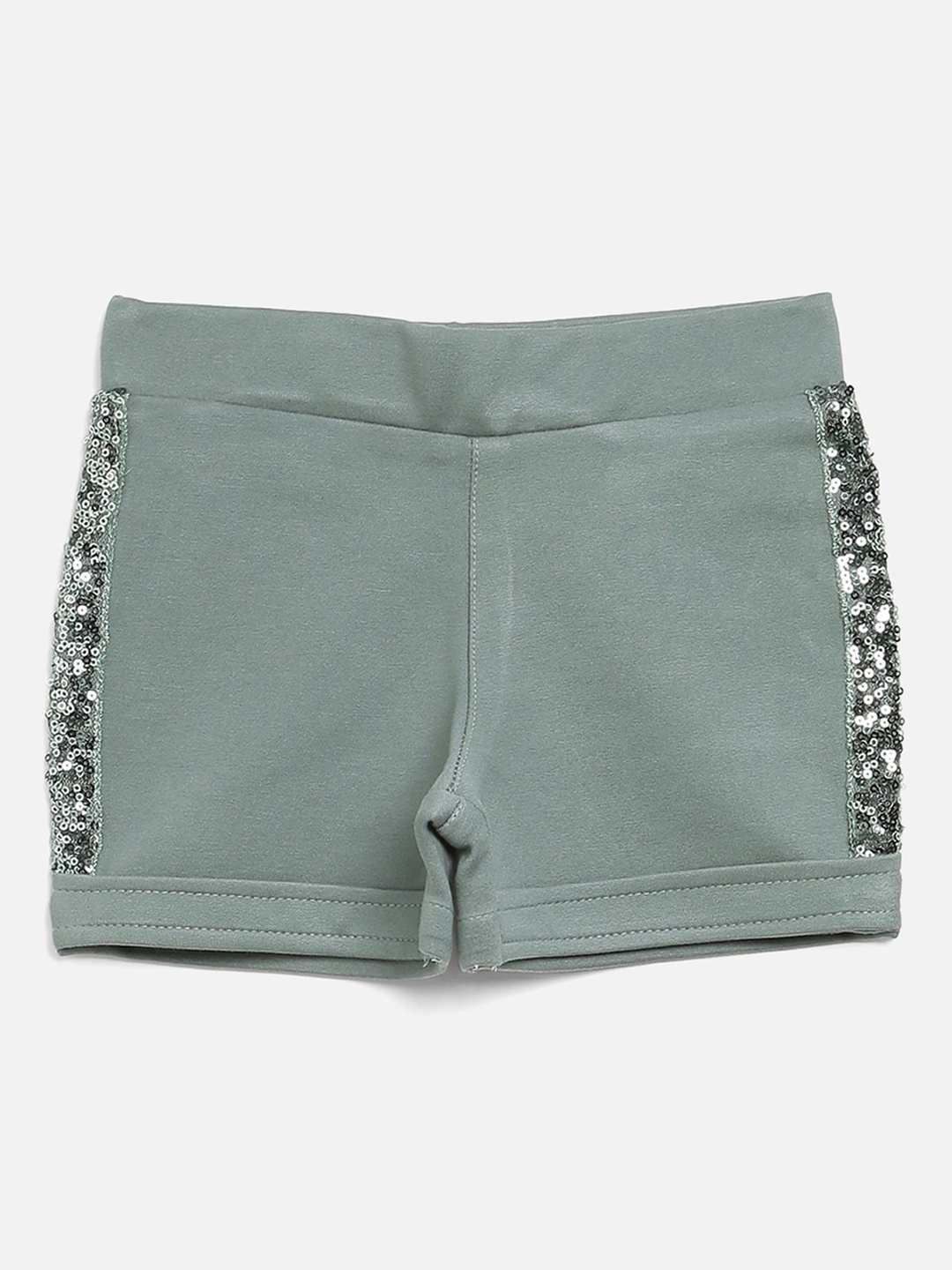 

V2 Value & Variety Girls Green Shorts