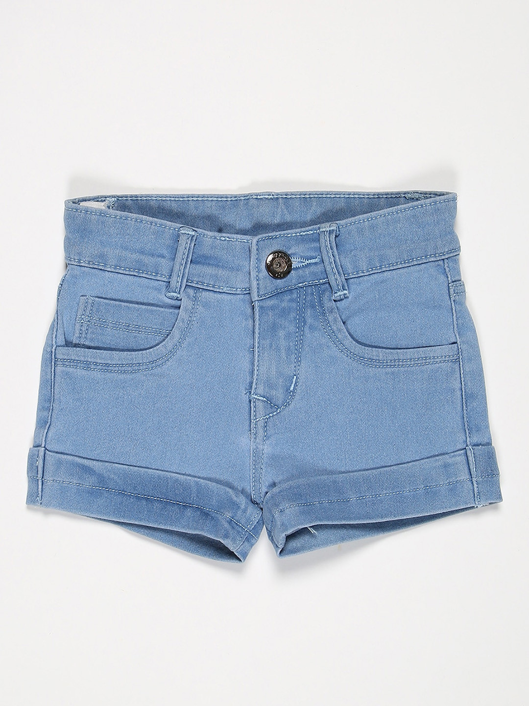 

V2 Value & Variety Girls Blue Denim Shorts