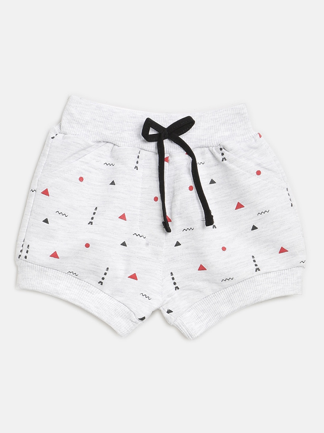 

V2 Value & Variety Girls Grey Printed Shorts
