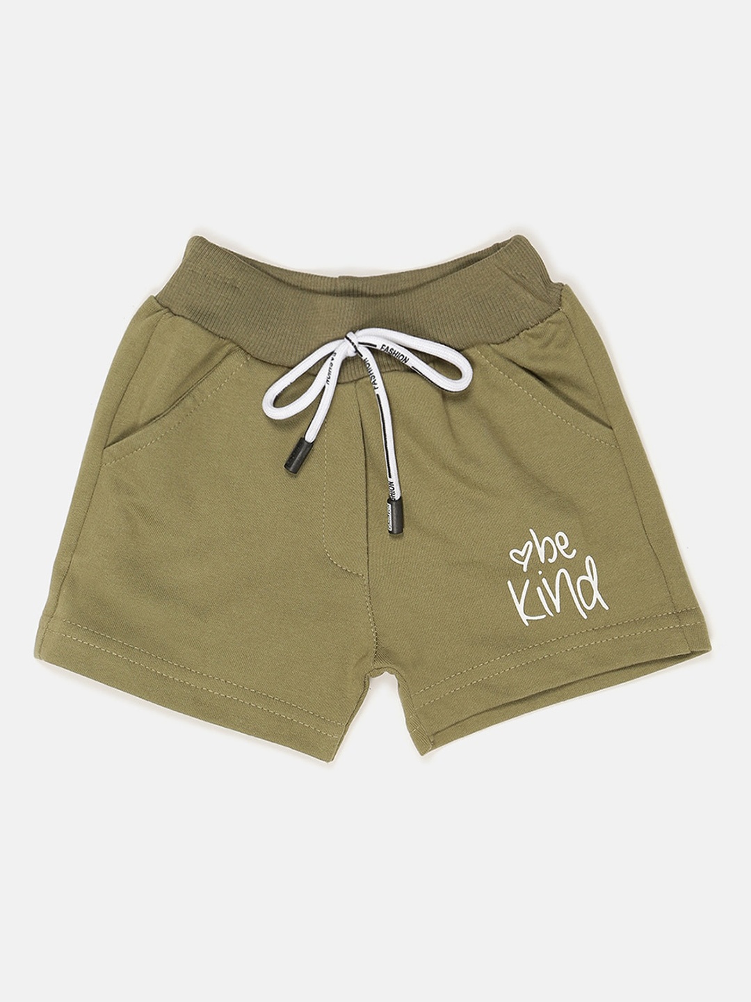 

V2 Value & Variety Infant Girls Olive Green Hot Pants