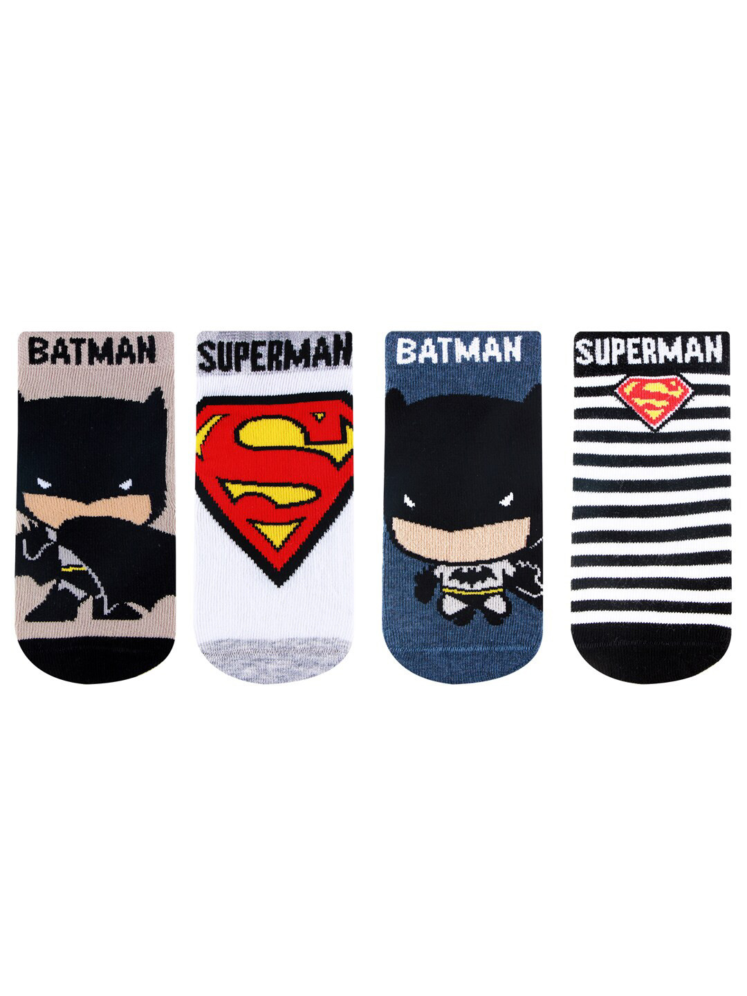 

Bonjour Boys Pack Of 4 Assorted Calf-Length Socks