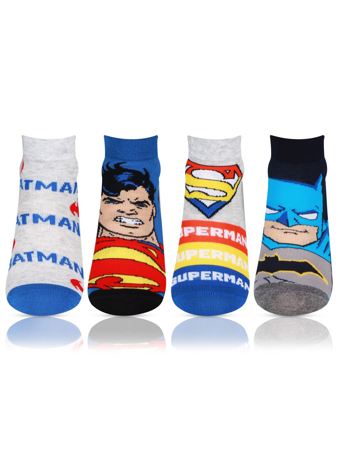 

Bonjour Boys Pack Of 4 Assorted Ankle-Length Socks