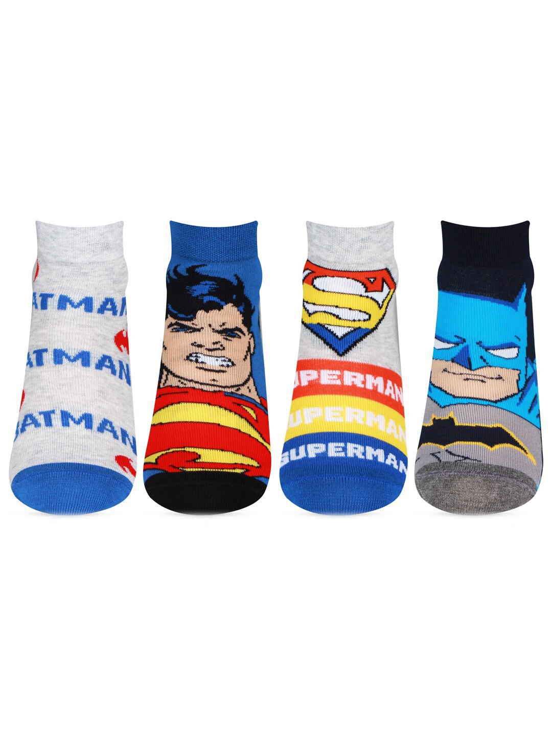 

Bonjour Boys Pack Of 4 Assorted Ankle-Length Socks