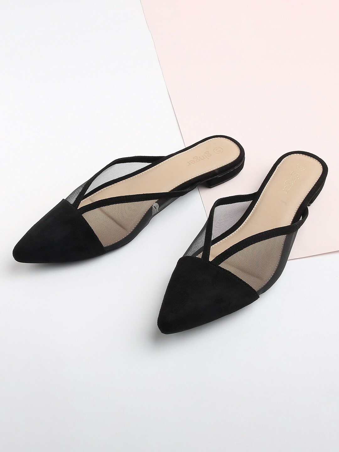 

Ginger by Lifestyle Women Black Mules