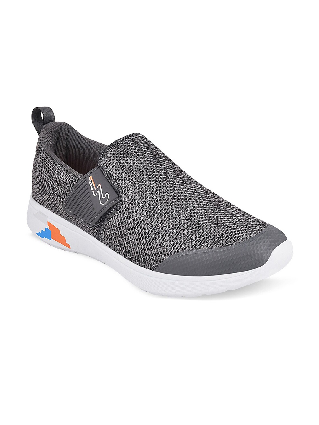 

Campus Men Grey Melange & White Mesh Walking Shoes