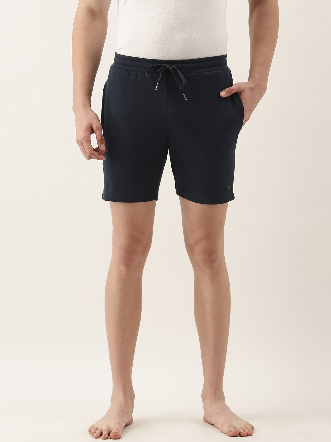 

Sweet Dreams Men Navy Blue Lounge Shorts