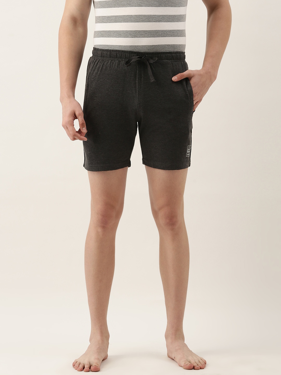 

Sweet Dreams Men Charcoal Lounge Shorts