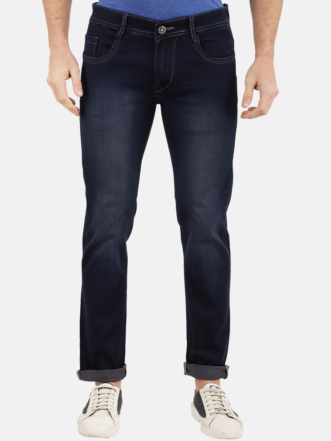 

V-Mart Men Blue Slim Fit Light Fade Stretchable Jeans