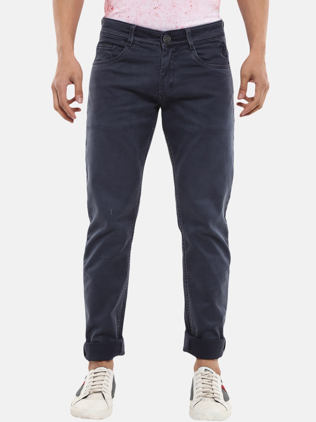 

V-Mart Men Grey Slim Fit Stretchable Jeans
