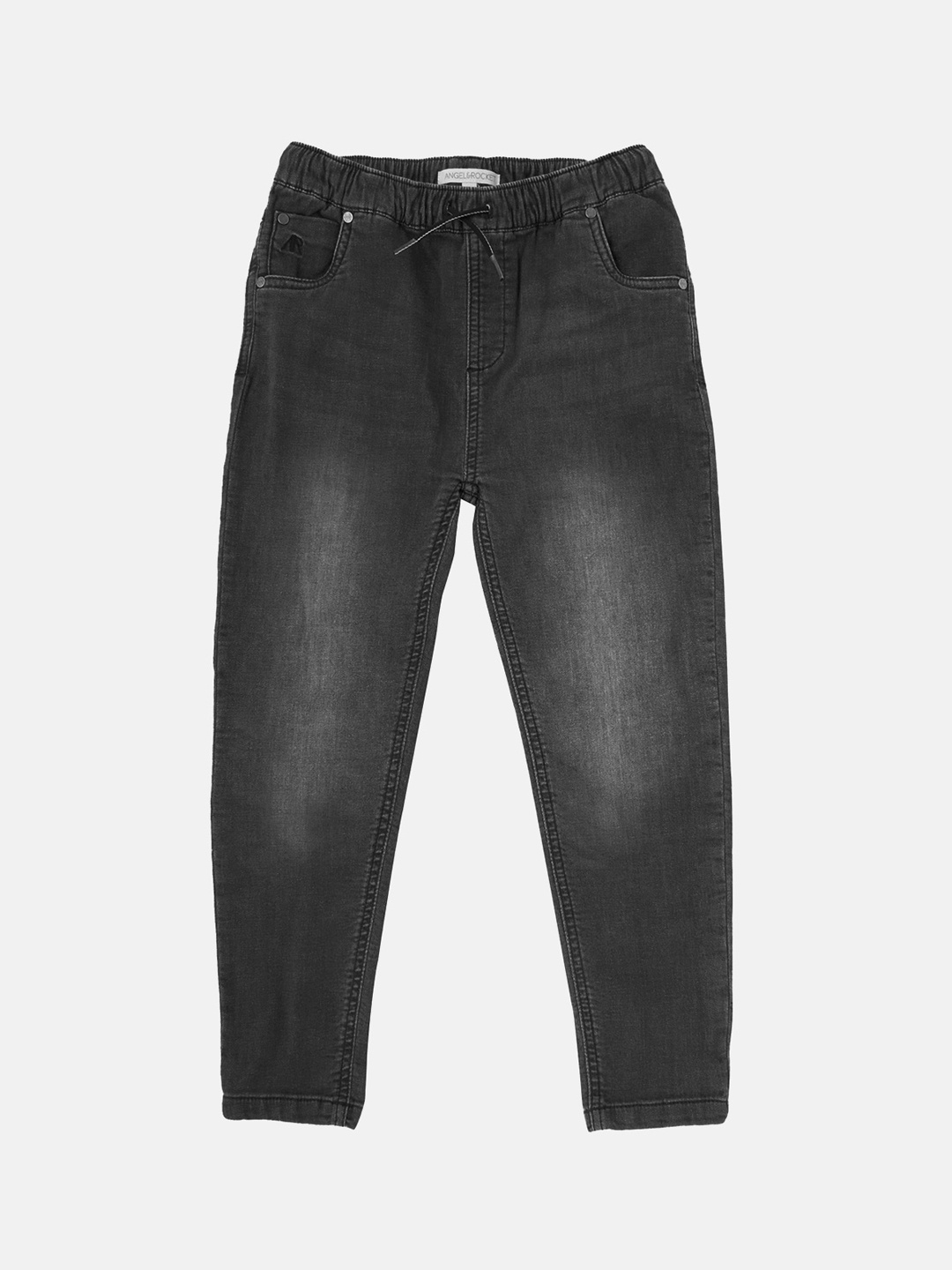 

Angel & Rocket Boys Black Smart Light Fade Stretchable Jeans