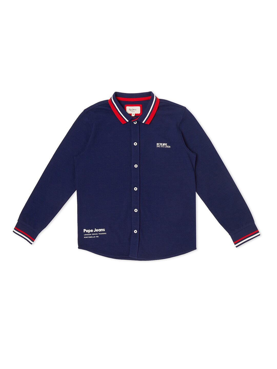 

Pepe Jeans Boys Blue Casual Shirt