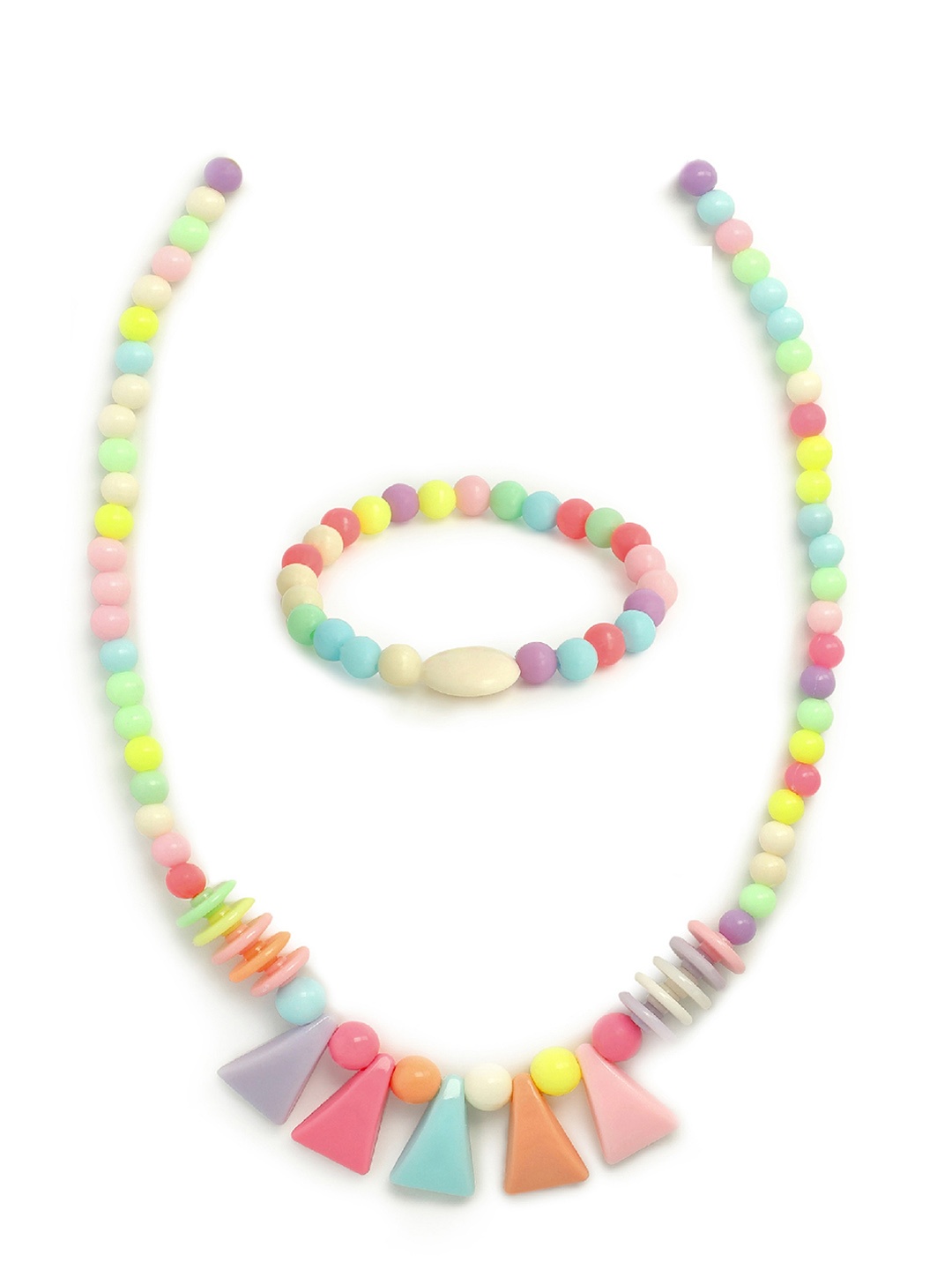 

EL REGALO Girls Multi-Coloured Beaded Jewellery Set