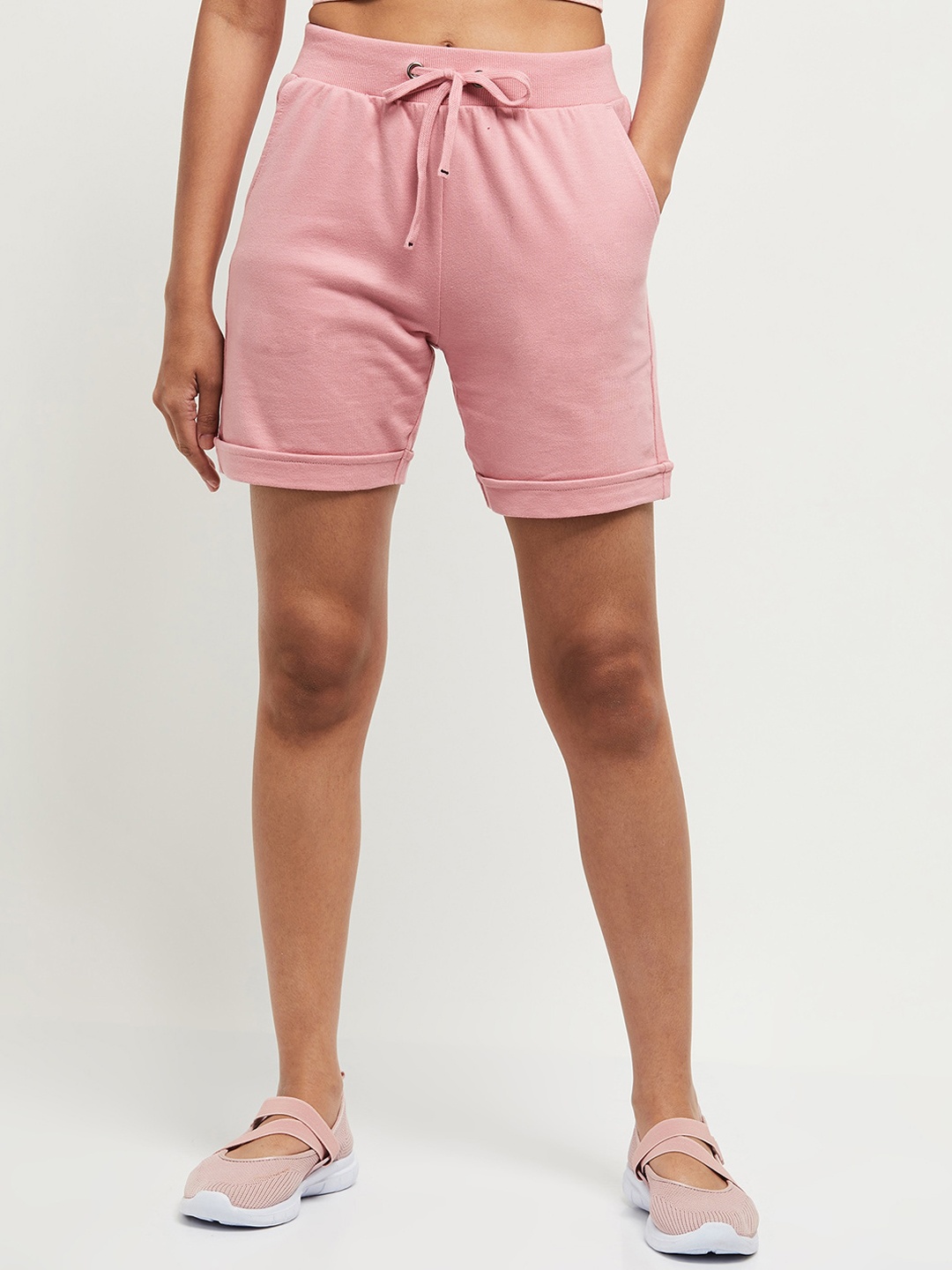 

max Women Pink Shorts