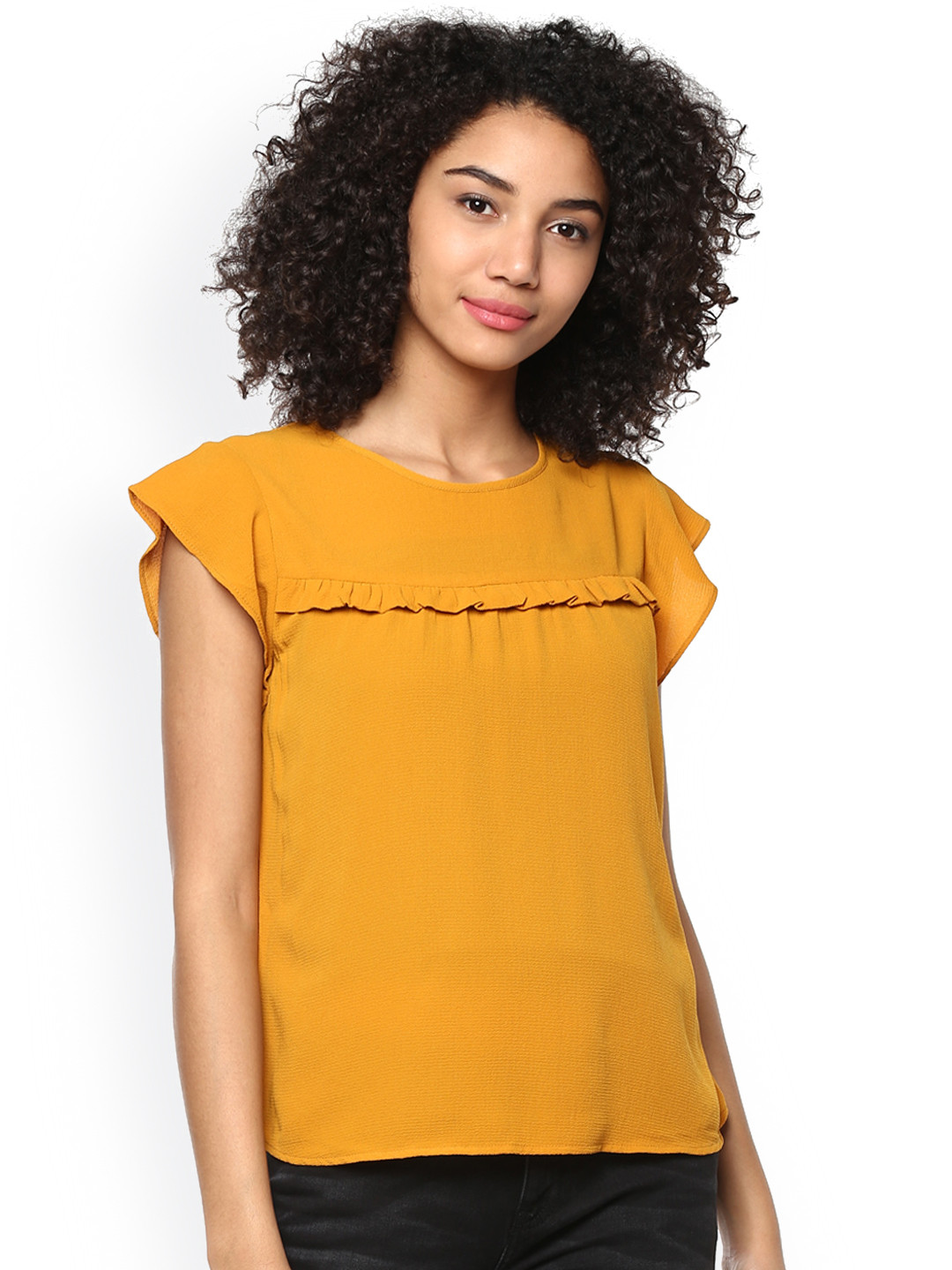

Harpa Mustard Yellow Top